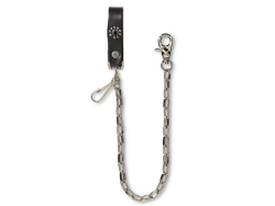 【送料無料】HTC WALLET CHAIN #FLOWER STONE BLACK
