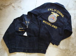 【送料無料】THRIFTY LOOK FFA JACKET CALIFORNIA WOODLAND DARK NAVY