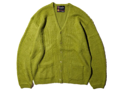 【送料無料】TOWNCRAFT SOLID SHAGGY CARDIGAN GREEN