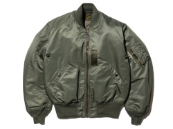 【送料無料】VALLEY APPAREL MA-1 50's FLIGHT JACKET SAGE