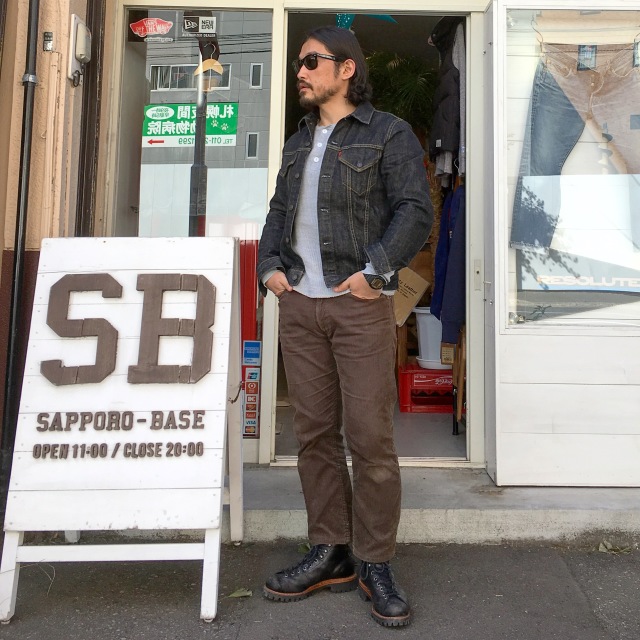 送料無料 通販 アメカジ 札幌 林デザイナー 別注 519 コーデュロイ