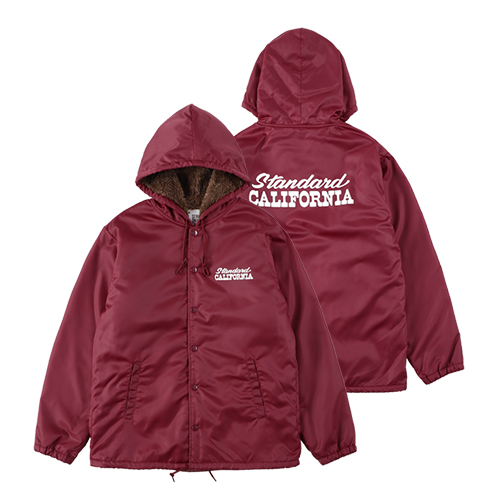 通販 アメカジ 札幌 スタンダードカリフォルニア ボア フード コーチ  