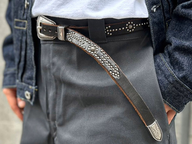 送料無料】通販 札幌 HTC BELT #WESTERN NARROW BORN＆ARROW UMBRELLA