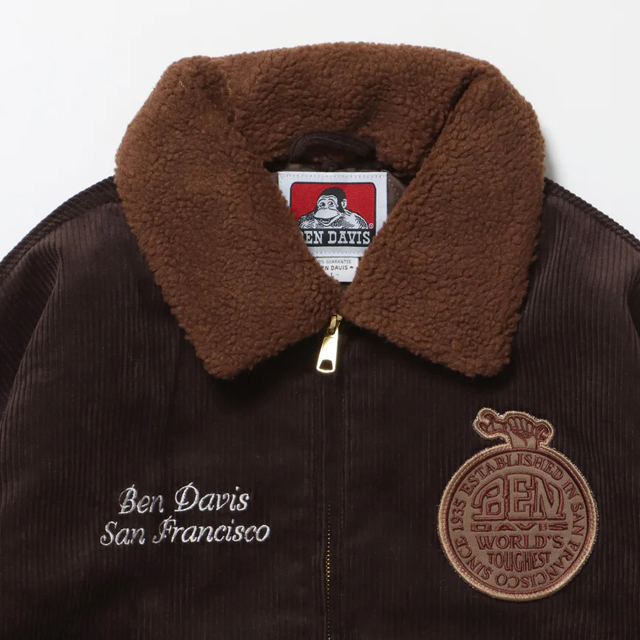 アメカジ 通販 札幌 ベンデイビス BEN DAVIS ボア コーデュロイ ワーク