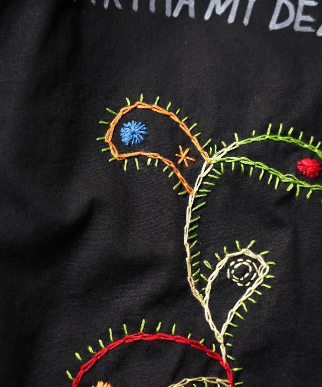 【JACKSON MATISSE】 手書き風総刺繍 カバーオール 通販 アメカジ 札幌 THRIFTY LOOK スリフティールック メモリアル