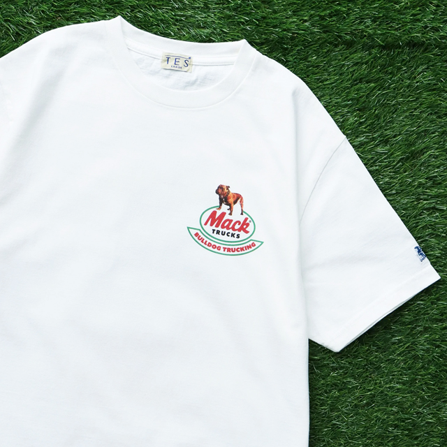 The Endless Summer TES × Mack trucks COLLABORATION T-SHIRT TYPE-C WHITE 「メール便OK」