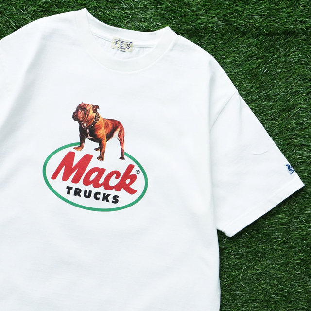 The Endless Summer TES × Mack trucks COLLABORATION T-SHIRT TYPE-A WHITE 「メール便OK」