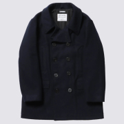 【送料無料】FIDELITY 10BUTTON PEA COAT YANKEE NAVY