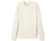 【送料無料】Healthknit SUPER HEAVY WAFFLE HENLEY NECK L/S #990 OFF