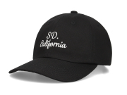STANDARD CALIFORNIA LOGO TWILL BASEBALL CAP BLACK