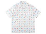 【送料無料】STANDARD CALIFORNIA FOOT PRINT SHIRT WHITE