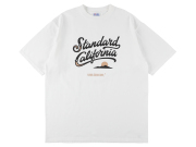 【送料無料】STANDARD CALIFORNIA HEAVYWEIGHT MODERN TWIST SIGNS LOGO2 T-SHIRT WHITE