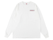 【送料無料】STANDARD CALIFORNIA US COTTON POCKET LOGO LONG SLEEVE T-SHIRT WHITE