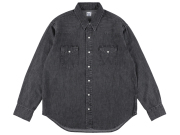 【送料無料】Wrangler / STANDARD CALIFORNIA WESTERN SHIRT VINTAGE WASH BLACK