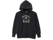 【送料無料】Champion REVERSE WEAVE PRINT HOOD SWEAT 70's 11.5oz MODEL D.GRAY