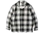 【送料無料】TOWNCRAFT 60's LOOP COLLAR NEL OMBRE SHIRTS WHITE