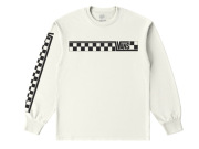 VANS APPAREL LONG SLEEVE RACING TEAM T-SHIRT WHITE