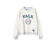 【送料無料】RUSSELL ATHLETIC Yale University High Cotton Loop Back Terry Sweat Crew Neck