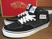 【送料無料】VANS HALF CAB DECON BLACK/TRUE WHITE