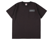 【送料無料】STANDARD CALIFORNIA US COTTON POCKET LOGO T-SHIRT BLACK