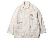 【送料無料】THRIFTY LOOK MEMORIAL ACTIVE COVERALL NATURAL