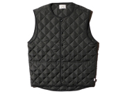 PENNEY'S STANDARD QUILT VEST BLACK