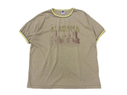 RUSSELL ATHLETIC Tri-Blend Jersey Alabama T-shirt Beige 「メール便OK」