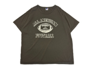 RUSSELL ATHLETIC Tri-Blend Jersey Football T-shirt Charcoal 「メール便OK」