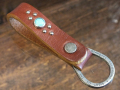 【送料無料】HTC × STANDARD CALIFORNIA KEY HOLDER TURQUOISE LIGHT BROWN