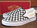 VANS CLASSIC SLIP-ON CHECKERBOARD BLACK/WHITE