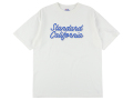 【送料無料】STANDARD CALIFORNIA HEAVYWEIGHT MODERN TWIST SIGNS LOGO T-SHIRT WHITE