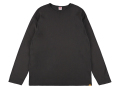 【送料無料】STANDARD CALIFORNIA RIB CREW LONG SLEEVE T-SHIRT BLACK