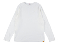 【送料無料】STANDARD CALIFORNIA RIB CREW LONG SLEEVE T-SHIRT WHITE