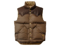 【送料無料】ROCKY MOUNTAIN FEATHERBED / STANDARD CALIFORNIA DOWN VEST BROWN