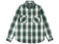 【送料無料】STANDARD CALIFORNIA HEAVY FLANNEL CHECK SHIRT GREEN