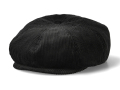 STANDARD CALIFORNIA CORDUROY NEWS BOY CAP BLACK