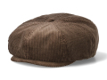STANDARD CALIFORNIA CORDUROY NEWS BOY CAP BROWN