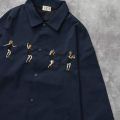 【送料無料】The Endless Summer TES CALIFORNIA GOGO DANCER EMB COACH JACKET NAVY