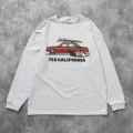 【送料無料】The Endless Summer TES CALIFORNIA 4 BUHI CHASING THE WAVES LONG SLEEVE T-SHIRT MIX GRAY