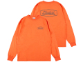 【送料無料】STANDARD CALIFORNIA HEAVYWEIGHT STADIUM LOGO LONG SLEEVE T-SHIRT ORANGE