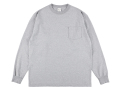 【送料無料】STANDARD CALIFORNIA HEAVYWEIGHT POCKET LONG SLEEVE T-SHIRT VINTAGE WASH GRAY