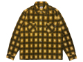 【送料無料】STANDARD CALIFORNIA PRINT FLANNEL CHECK SHIRT BROWN
