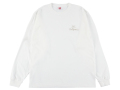 【送料無料】STANDARD CALIFORNIA US COTTON LOGO LONG SLEEVE T-SHIRT WHITE