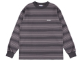 【送料無料】STANDARD CALIFORNIA HEAVYWEIGHT BORDER LONG SLEEVE T-SHIRT BLACK