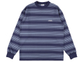 【送料無料】STANDARD CALIFORNIA HEAVYWEIGHT BORDER LONG SLEEVE T-SHIRT BLUE