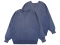 【送料無料】STANDARD CALIFORNIA FREEDOM SLEEVE LOOP KNITTING SWEAT VINTAGE WASH NAVY