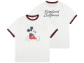 【送料無料】Disney / STANDARD CALIFORNIA RINGER T-SHIRT WHITE/BURGUNDY