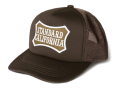 STANDARD CALIFORNIA BASIC LOGO PATCH MESH CAP BROWN