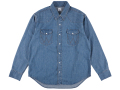 【送料無料】Wrangler / STANDARD CALIFORNIA WESTERN SHIRT VINTAGE WASH INDIGO