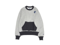 【送料無料】RUSSELL ATHLETIC Pro Cotton Slub Loopback Terry Brushed Two Tone Sweat Ash Gray